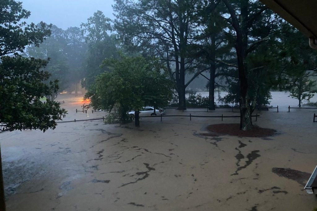 Flooding from Chantal’s remnants kills one person, forces dozens of water rescues in North Carolina