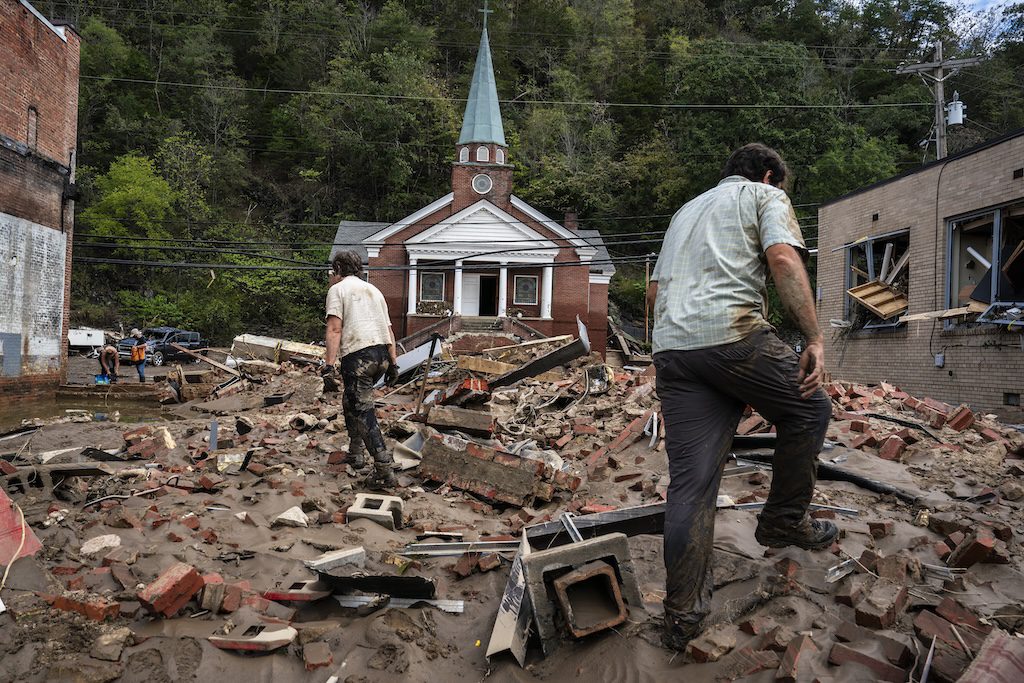 ‘Come hell or high water’: A harm reduction team amps it up in response to a disaster