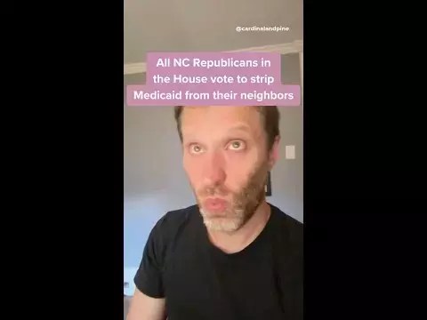 Video: All of NC’s Republicans in the House just voted to strip Medicaid from their neighbors