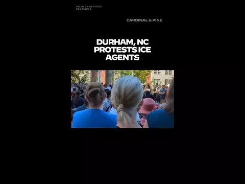 Video: Durham, North Carolina comes out to protest ICE presence in the city