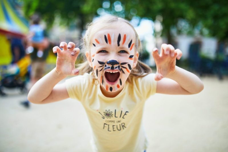 face painting is among the 8 ways to have fun in raleigh for kids before summer ends