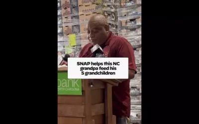 Video: SNAP helps this grandpa feed his 5 grandchildren