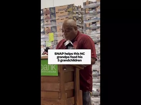 Video: SNAP helps this grandpa feed his 5 grandchildren