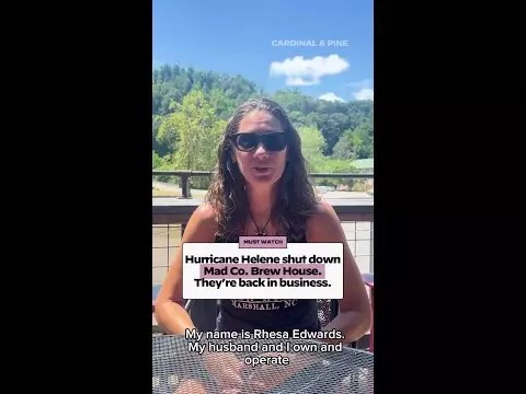 Video: Helene shut down Marshall’s Mad Co. Brew House. Today, they’re back in business.