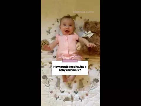 Video: How much does it cost to have a baby in North Carolina?