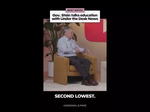 Video: Gov. Josh Stein talks education with ‘Under the Desk News’