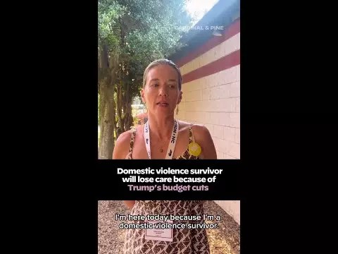 Video: Domestic violence survivor in North Carolina will lose care because of Trump budget cuts