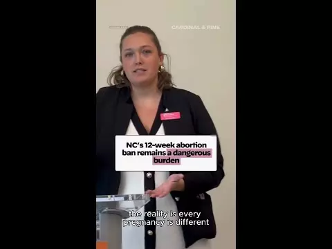 Video: Why North Carolina’s 12-week abortion ban is a dangerous burden
