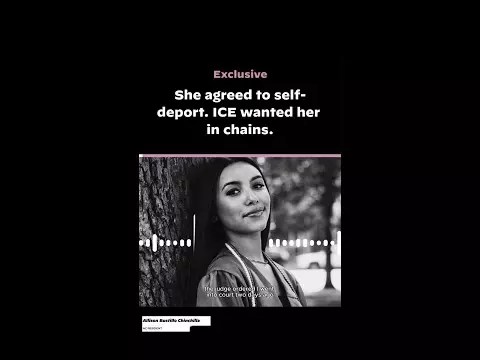 Video: ICE tried to turn North Carolina nursing student’s self-deportation into forced removal
