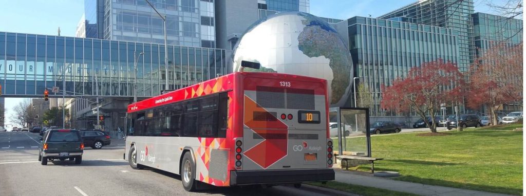 Raleigh residents help power city buses — literally
