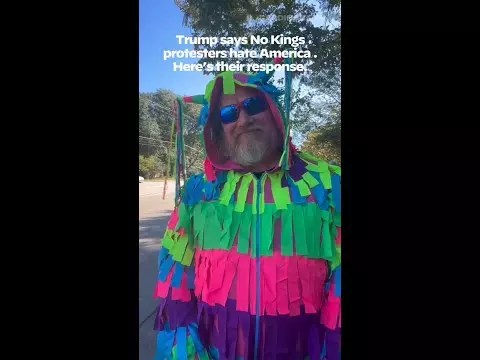 Video: Trump says ‘No Kings’ protesters hate America. Here’s what one North Carolina protester had to say about that.