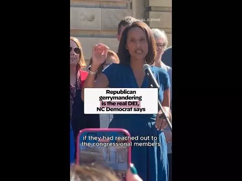 Video: Republican gerrymandering is the real ‘DEI’, North Carolina Democrat says