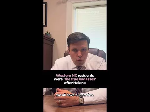Video: Canton Mayor Zeb Smathers says western North Carolina residents ‘the true badasses’ after Helene