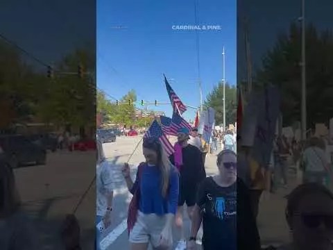 Video: Trump attempt to intimidate ‘No Kings’ protesters didn’t work in North Carolina