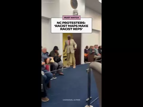 Video: Protesters removed from NC legislature over GOP-backed gerrymandering
