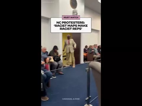 Video: Protesters removed from NC legislature over GOP-backed gerrymandering