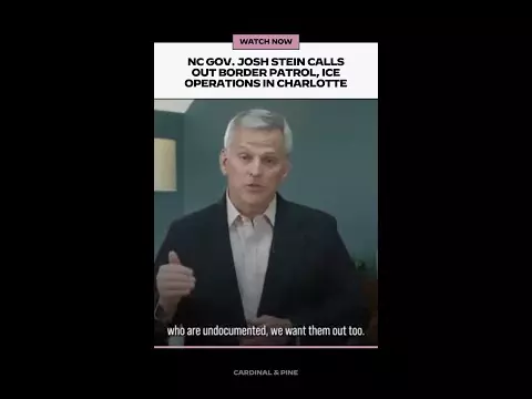 Video: NC Gov. Josh Stein calls out ICE, Border Patrol