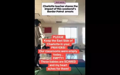 Video: Charlotte teacher shares impact of Border Patrol arrests