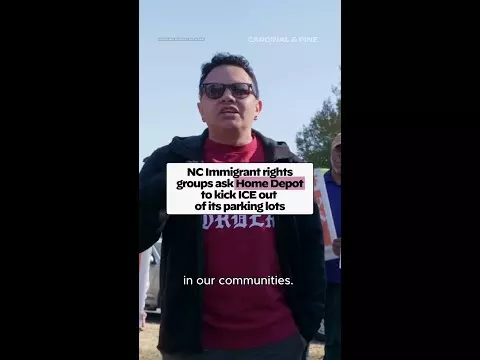 Video: NC immigrant rights groups call on Home Depot to kick ICE out