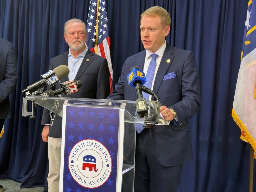 NC Republicans face criticism from the right as they slap each other over a stalled budget