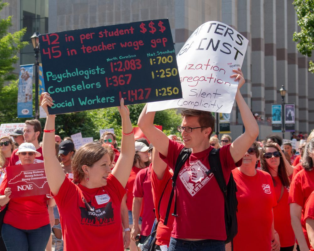 Report: NC teacher pay and per-pupil funding are in a dismal place