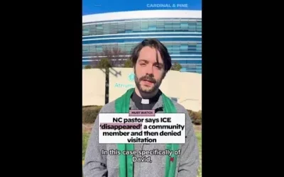 Video: NC pastor says ICE took a community member and denied visitation