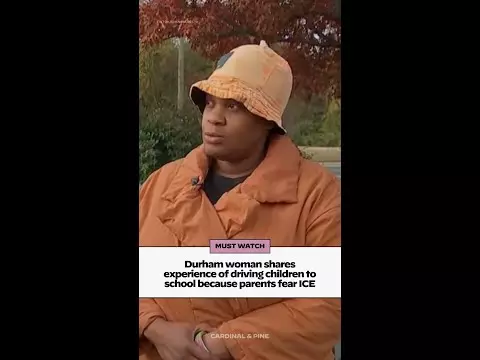 Video: Durham woman drove kids to school because their parents feared ICE