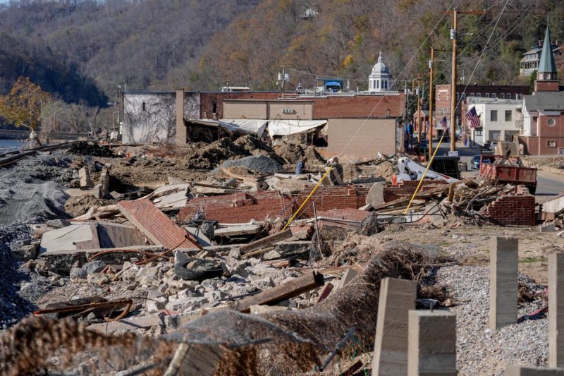 Helene recovery funding in North Carolina