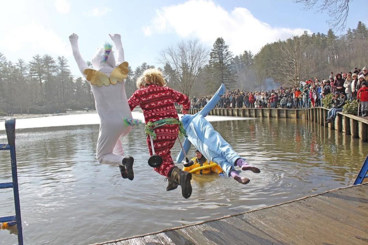 3 things happening in NC: The Polar Bear Plunge in Blowing Rock