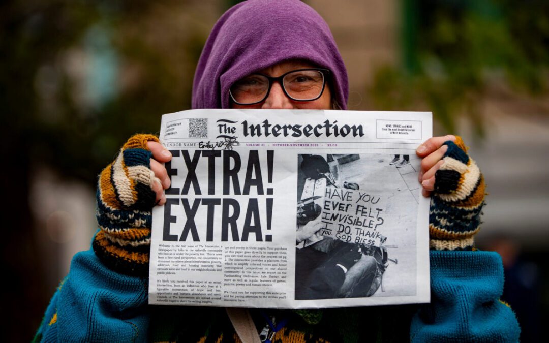 Street newspaper lets Asheville homeless people tell their stories
