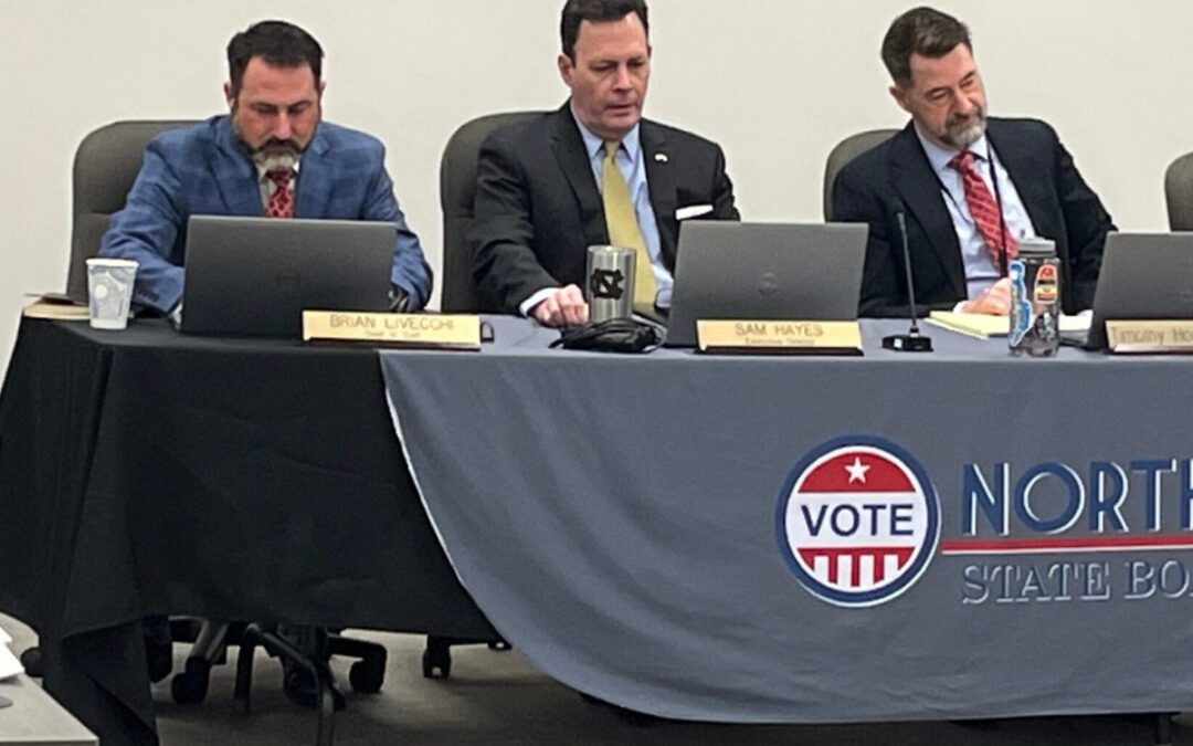 NC election officials used to steer clear of backing candidates. No more.