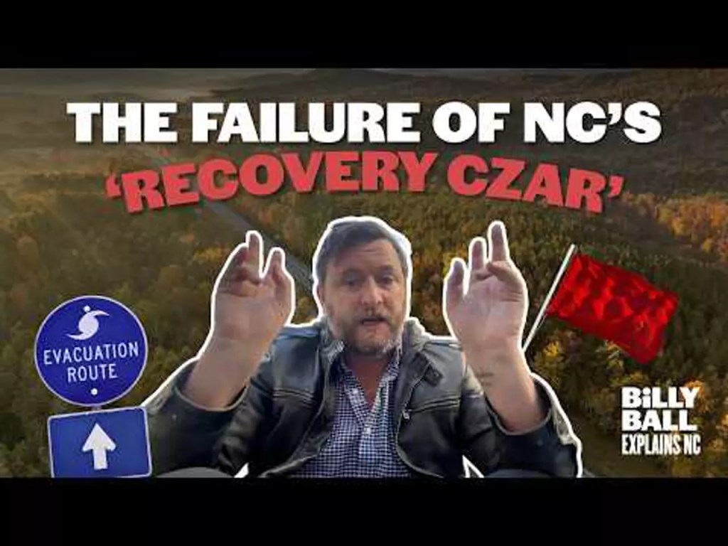 Billy Ball Explains NC: The failure of NC’s ‘recovery czar,’ Michael Whatley