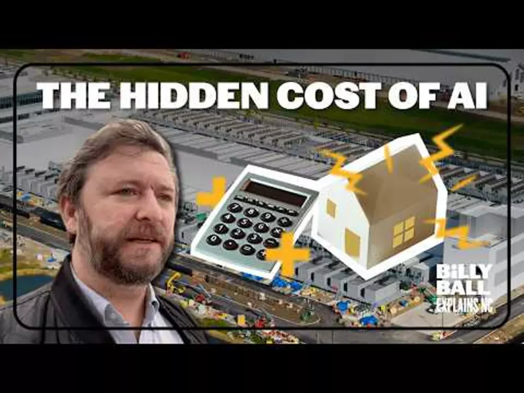 Billy Ball Explains NC: AI data centers are taking over NC – but at what cost?