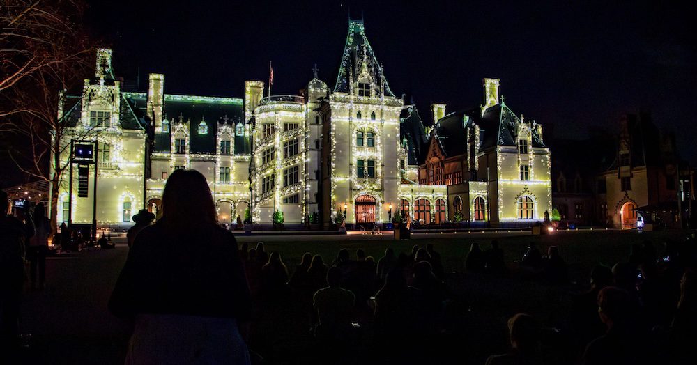 Biltmore House transforms with magical light, sound exhibit Luminere