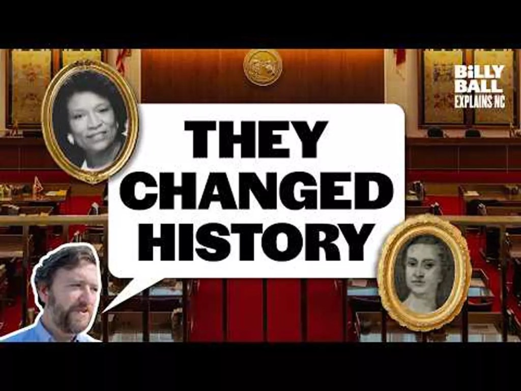 Billy Ball Explains NC: 3 North Carolina women who changed history