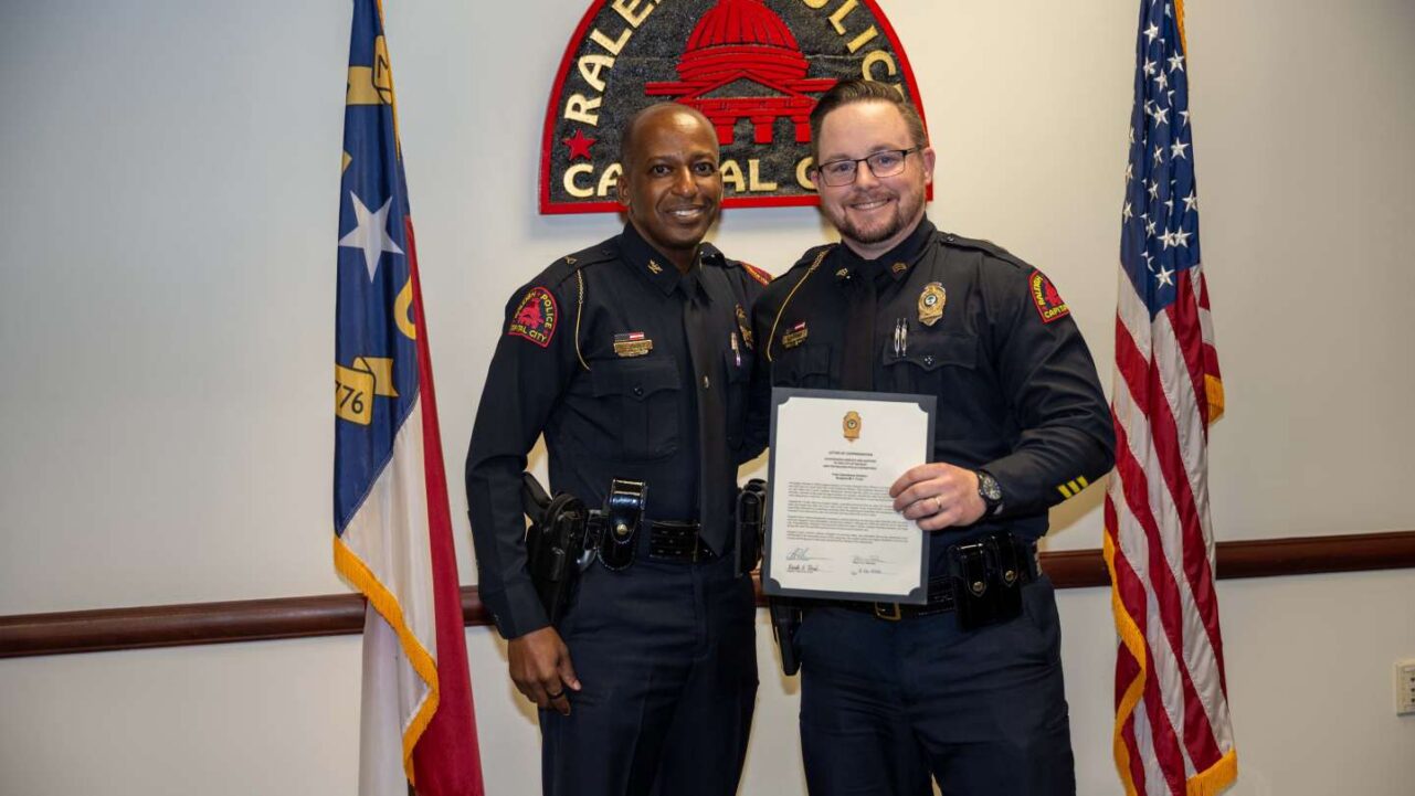Good News Friday: Raleigh honors hero cops
