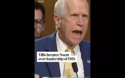 Video: Thom Tillis calls Kristi Noem’s leadership a ‘disaster’