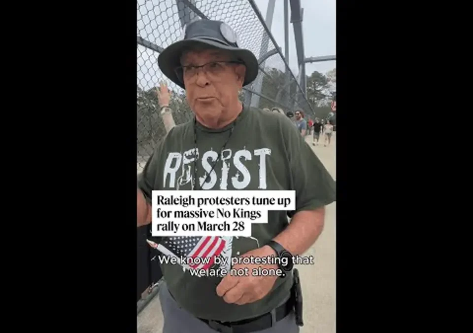Video: ‘No Kings’ protests returning to North Carolina March 28