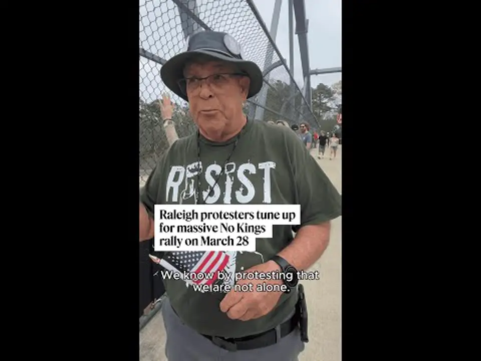 Video: ‘No Kings’ protests returning to North Carolina March 28