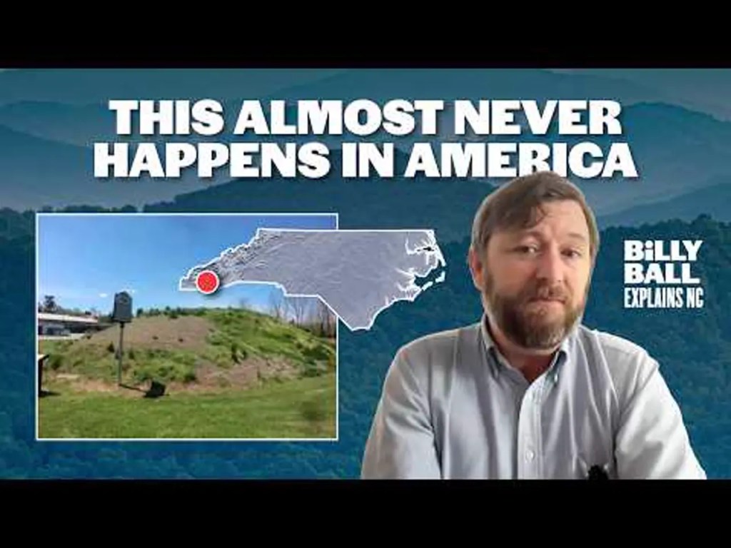 Billy Ball Explains NC: Why a NC town gave a sacred mound back to the Cherokee
