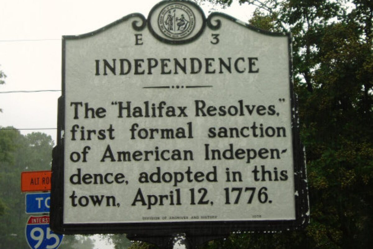 Halifax Resolves in NC