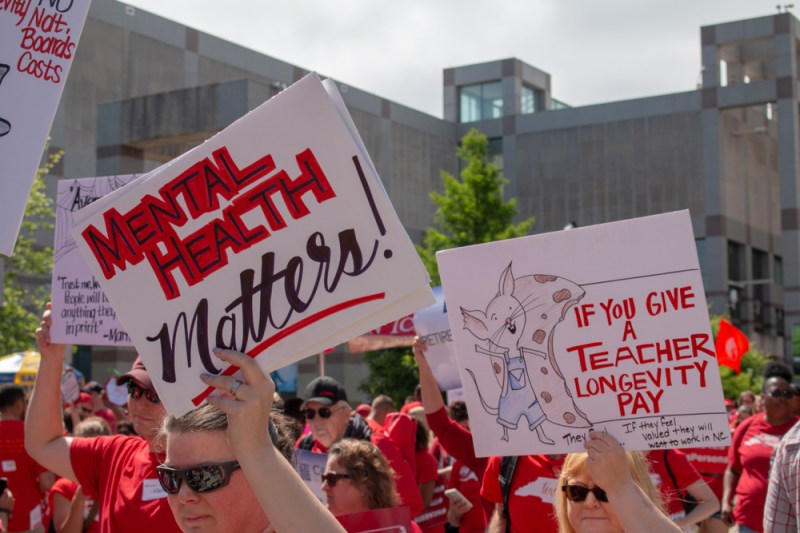 Opinion: Here's why North Carolina teachers are marching
