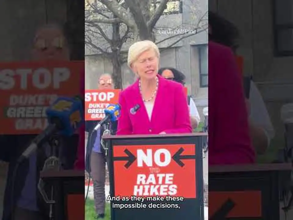 Video: Rep. Deborah Ross blasts Duke Energy’s plan for an 18% rate hike