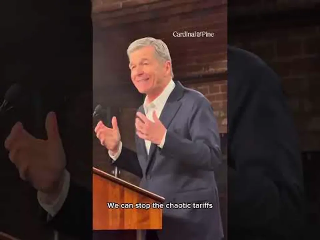 Video: Roy Cooper blames Washington politicians for rising costs