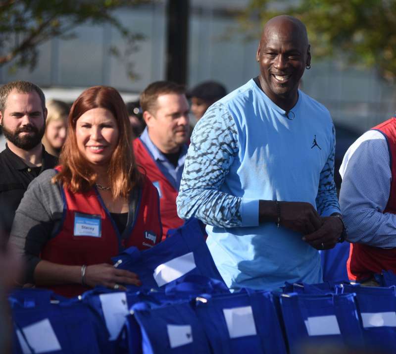 Michael Jordan surprises longtime Wilmington teacher in hospice care