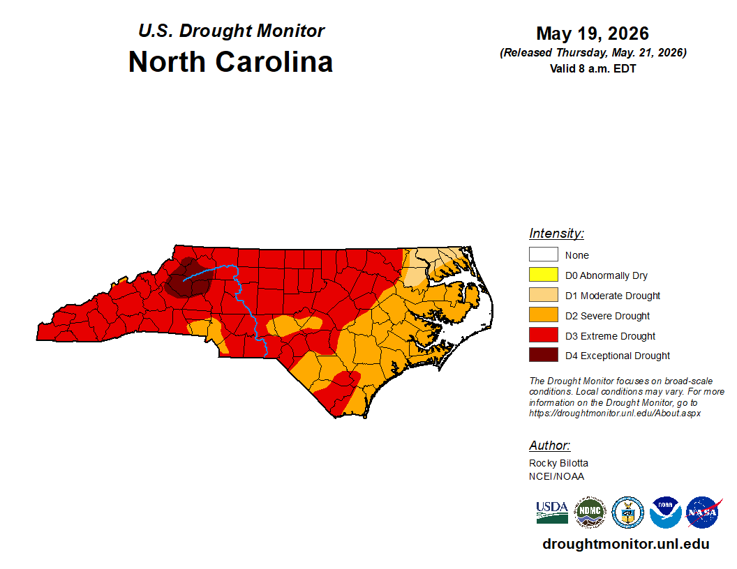 North Carolina drought