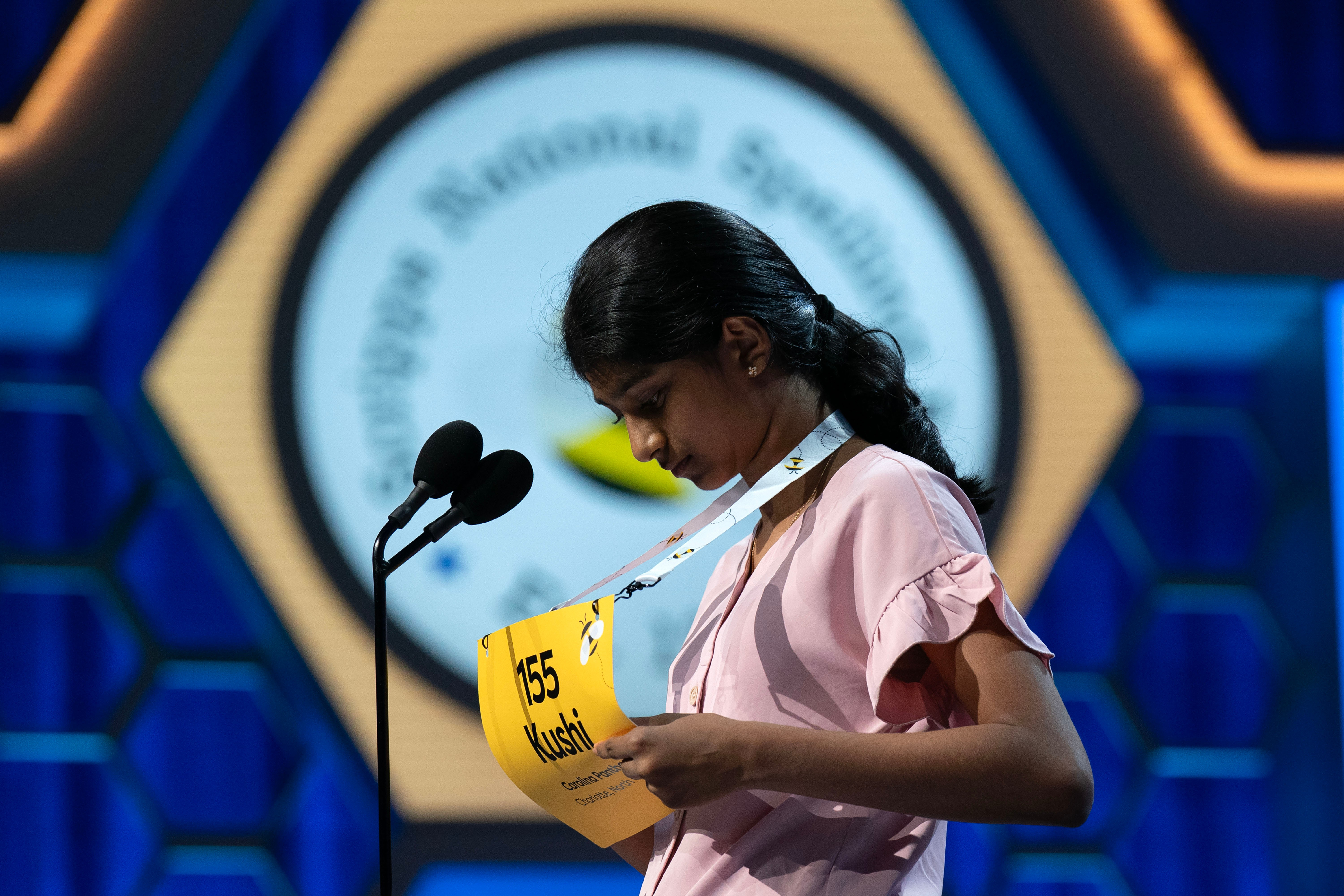 A North Carolina teen is one of 9 finalists at the Scripps National Spelling Bee this week
