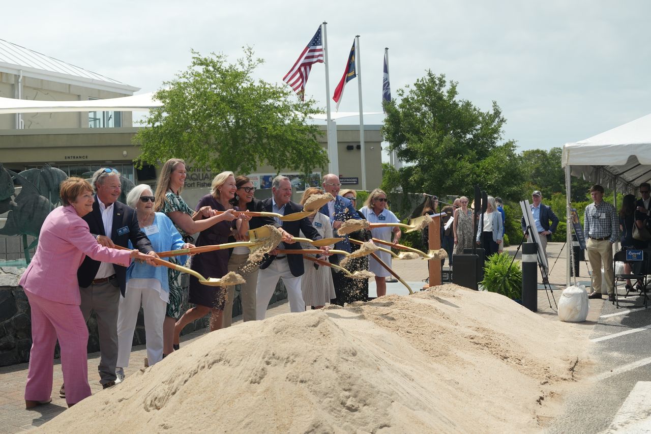 ‘Transformational’ renewal project kicks off at Fort Fisher Aquarium