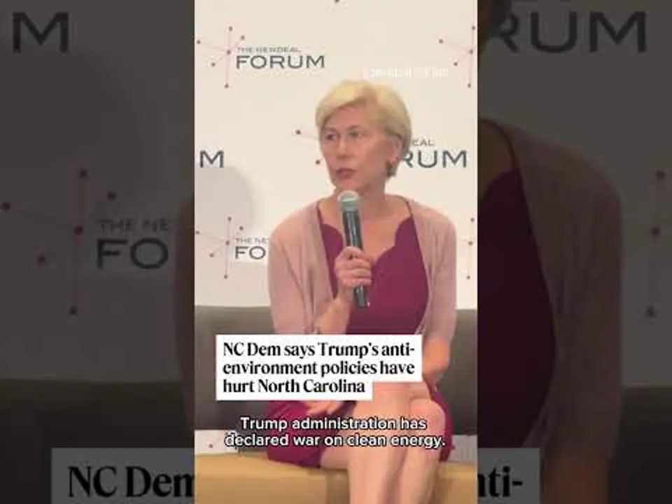 Video: Rep. Deborah Ross says Trump’s anti-environment policies have hurt North Carolina