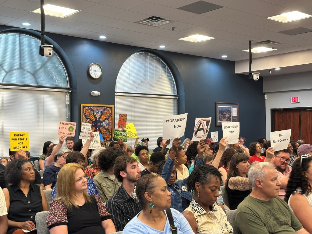 Fayetteville forum on data center moratorium gets heated